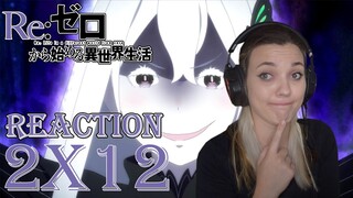 Re:Zero  S2 E12 -  "The Witches' Tea Party" Reaction