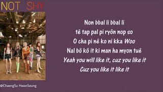 [Phiên âm tiếng Việt] NOT SHY - ITZY