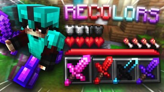 ItzGlimpse 150k Pack Recolors Release | Hypixel Bedwars