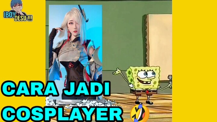 DUBBING SPONGEBOB - CARA JADI COSPLAYER 🤣🙏