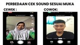 Cowok Ketika Cek Sound Sesuai Muka...