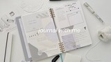 journal with me -saying goodbye to 2020