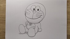 Cara Menggambar Doraemon