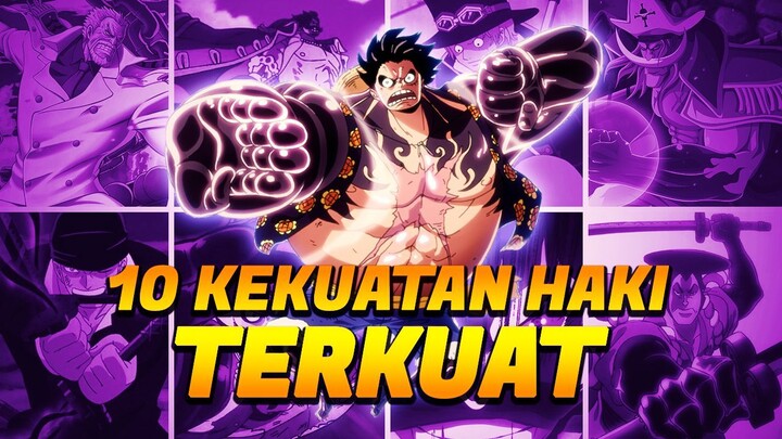 10 SERANGAN HAKI TERKUAT DI ANIME ONE PIECE