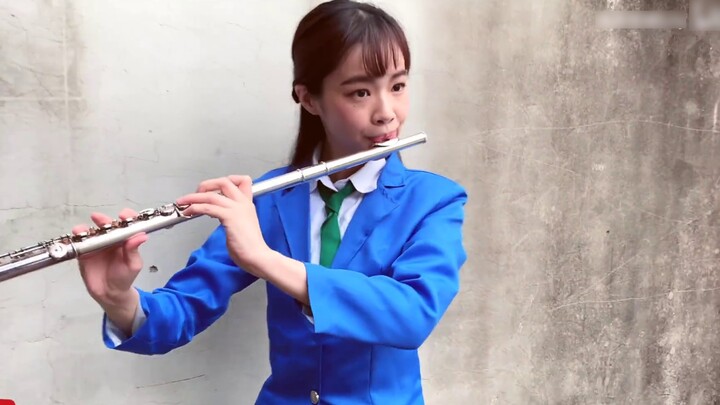 Tema Utama Detektif Conan Lagu tema Conan versi seruling Lily Flute Cover dengan lembaran musik peng