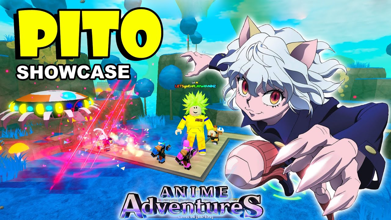 Showcase NEW* MYTHIC PITÔ Anime adventures! - YouTube
