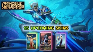 95 UPCOMING SKINS MOBILE LEGENDS 2022 || YI SUN SHIN EPIC SKIN, PHARSA MSC SKIN,NATAN NEW SKIN MLBB