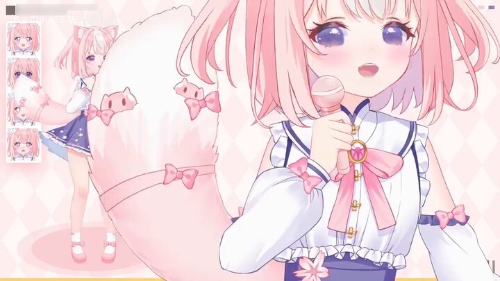 [model gratis live2d] Senior, inilah Love❤Power~ hari ini