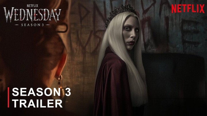 Wednesday season 3 - Netflix teaser trailer concept