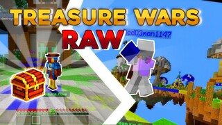 Treasure Wars Raw Gameplay|MCPE//Controller