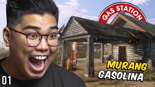 BUMILI AKO NG GASOLINAHAN - Gas Station Simulator - Part 01