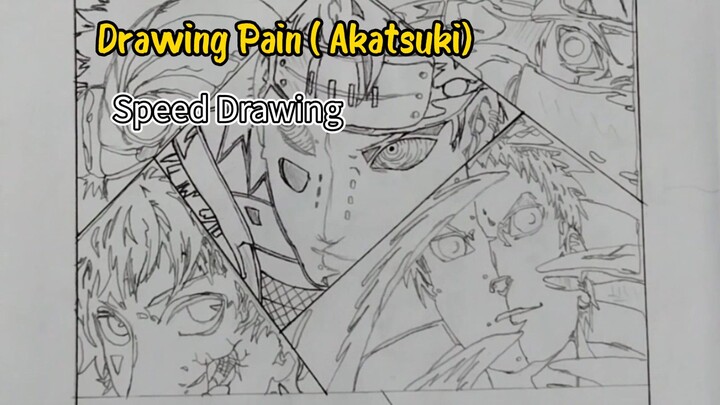 Drawing (Pain AKATSUKI)