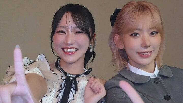 Sakura kecil dan Rino Sashihara membuat =LOVE bersama 【LE SSERAFIM】260813 dan =LOVE Nozomi Noguchi B