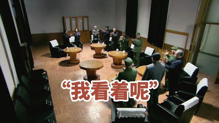 “I’m watching it” — the director’s overhead shot is absolutely brilliant, with tension cranked all t