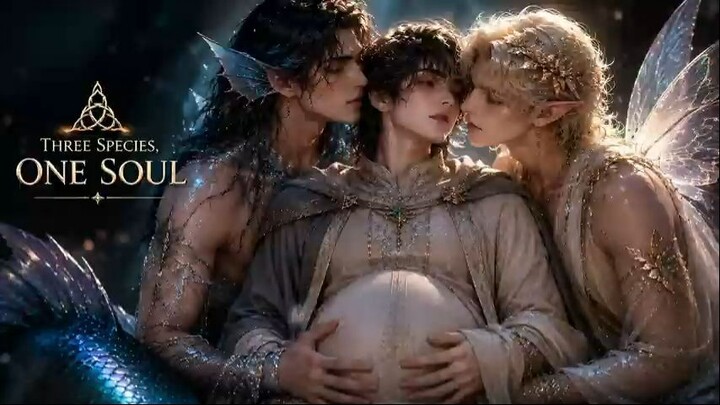 🐺🧜🏻‍♂️🧚🏻Male Omega Werewolf x Merman x Fairy Romance Story _ The  Forbidden Triad Bond (Part 1)