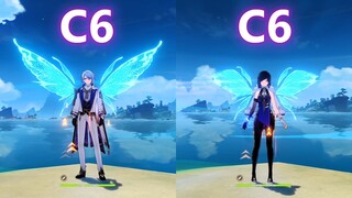 Yelan C6 vs Ayato C6! Who is the Best Solo DPS?