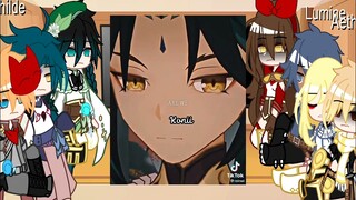 Genshin react to lumine and others part 3/?||gacha||gachaclub||react||gensin impact