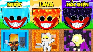 TÔ GÀ THỬ THÁCH 24H XÂY HẦM BÍ MẬT HUGGY WUGGY SIÊU AN TOÀN TRONG MINECRAFT*HẦM BÍ MẬT HUGGY WUGGY