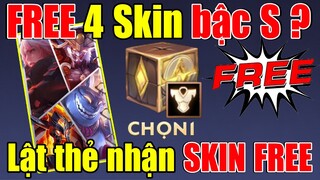 Gà rán chơi lớn FREE 4 Skin bậc S Toàn Server Ngày 11/11 - Hướng dẫn tham gia SK lật thẻ nhận SKin