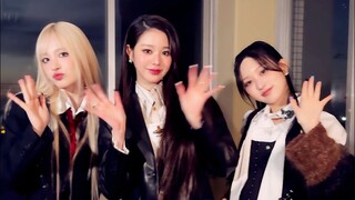 Kim Ji-won and Jang Won-young's new song dance challenge for "REBEL HEART" in the autumn season🖤