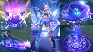 [2024 傳說日] 刀鋒寶貝 搖滾狂飆 新造型展示 | Butterfly New Skin Preview 2024 AOV DAY | 傳說對決 Arena Of Valor