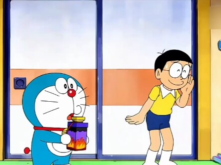 Nobita won't dare to lie this time.