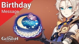 Happy Birthday! [All Characters] | Genshin Impact