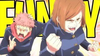 Jujutsu Kaisen Funny Moments English Dub (JJK Season 1)