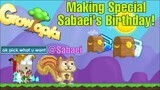Making Sabaei Best Birthday | Growtopia