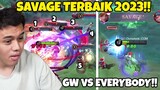 SAVAGE TERBAIK Gw Di 2023!! 1 VS 5 MURNI SAVAGE!! - Mobile Legends