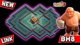 New BH8 Base Layout 2022 With Replay | New Best Builder Hall 8 Base With Copy Link | Clash Of Clans