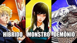 Todos os DEMÔNIOS de CHAINSAW MAN e seus PODERES EXPLICADOS | Dos MAIS FRACOS para os MAIS FORTES