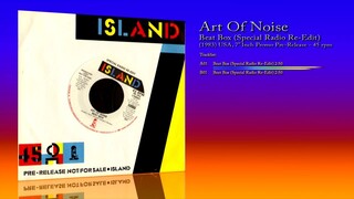 Art Of Noise (1983) Beat Box (Special Radio Re-Edit)  [7' Inch Promo- 45 RPM - Single]