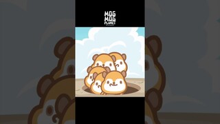 Meerkat - MOGMOG PLANET Observation Diary | It's Anime #shorts #anime #animals