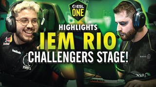 CS:GO - BEST PLAYS OF IEM RIO MAJOR 2022 - CHALLENGERS STAGE!