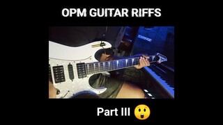 OPM Guitar Riffs (Original Pilipino Music)