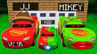 How JJ and MIKEY BECAME McQueens Family ? - Minecraft Maizen