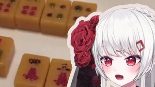 Sakura girl watches how to make old Beijing pea yellow mahjong tiles: Win the game meow!
