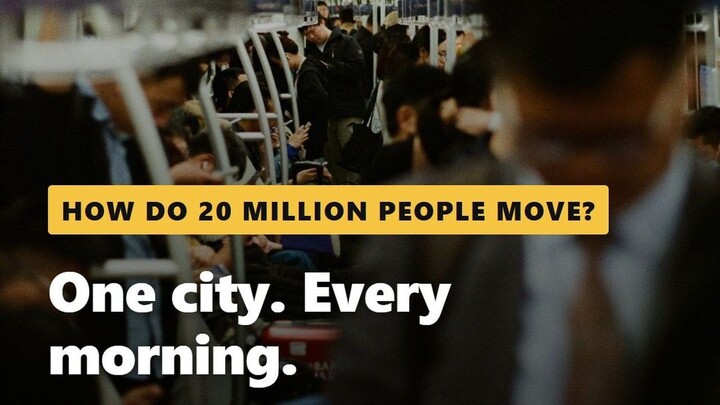 How 20 million people move every morning: China's metro, roads and bridges