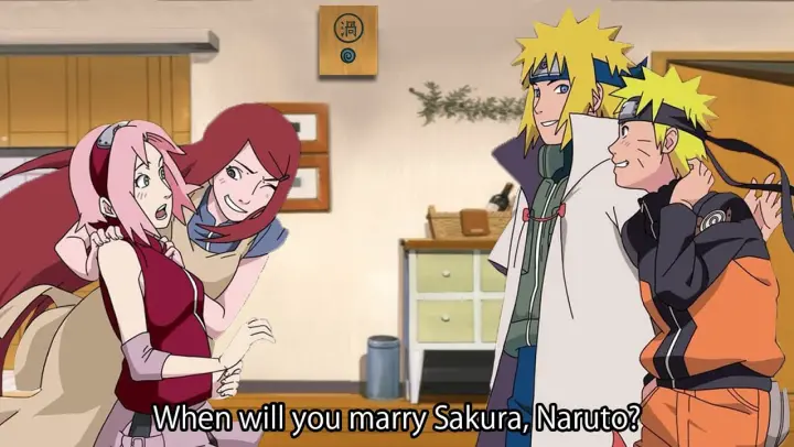 Naruto Proposed Sakura in front of His Parents | Love Story of NaruSaku