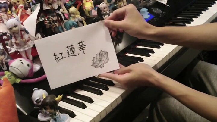 [Marasy/Touching Monkey] Gurenge / LiSA - Demon Slayer Opening Theme [Piano]
