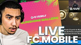 LIVE FC MOBILE ! NOUVEAU DEFI ! NOUVELLE MIS A JOUR + INFO FC25 MOBILE ??