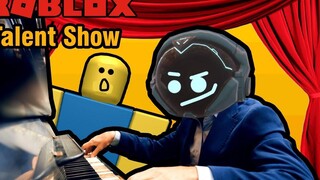 Roblox ฮาๆประสบการณ์ บนเวทีTalent ShowRoblox สนุกๆ