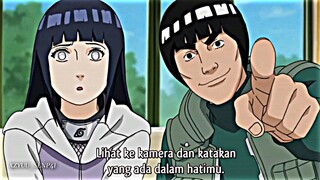 Hinata malu-malu liat ke kamera 🎥😳😆