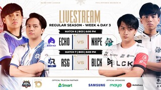 MPL PH S10 W4D3 NXPE VS ECHO GAME 3