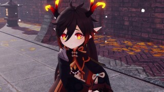 [เก็นชิน อิมแพกต์MMD/岩王帝姬] Yanwang Diji ก็อยากจะโพส ~ แกว่ง ~ แกว่ง ~ แกว่ง ~