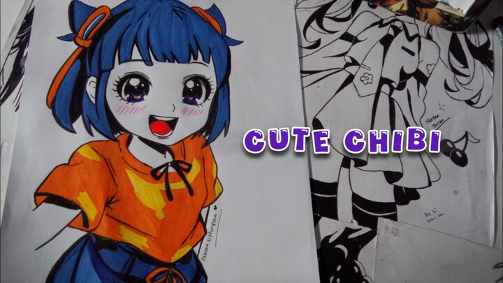 Cute Chibi (SPEED DRAWING)