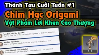HSR | 4 Thành Tựu Ẩn - Hạc Giấy Origami và Vật phẩm "Lời Khen Cao Thượng" | Thành Tựu Cuối Tuần #1