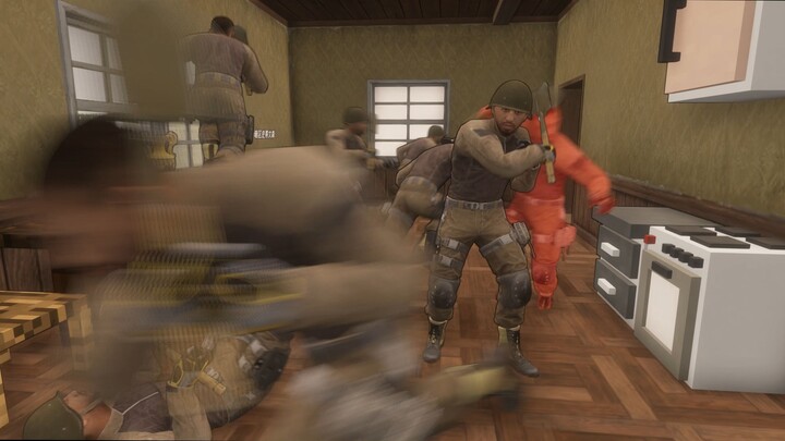 غرفة قتال السكاكين في المنطقة المظلمة الموسم الأول