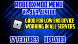 Roblox Mod Menu V2.469.419180 Updated😎With 77 Features This Is Good For Low End Device🤩🤩 Simplify😍😍